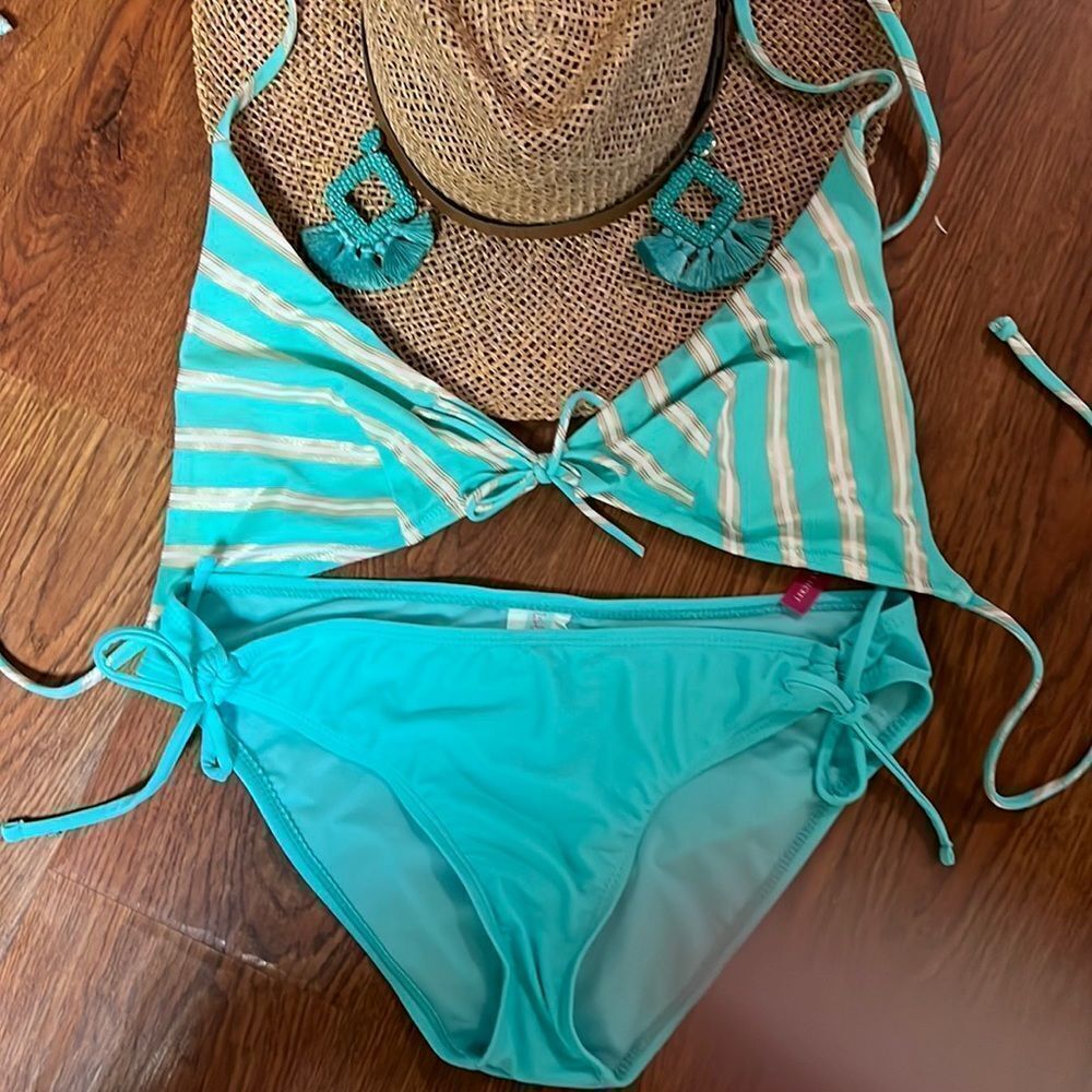 Turquoise 2Pc Bikini Victorias Secret Mix and Match